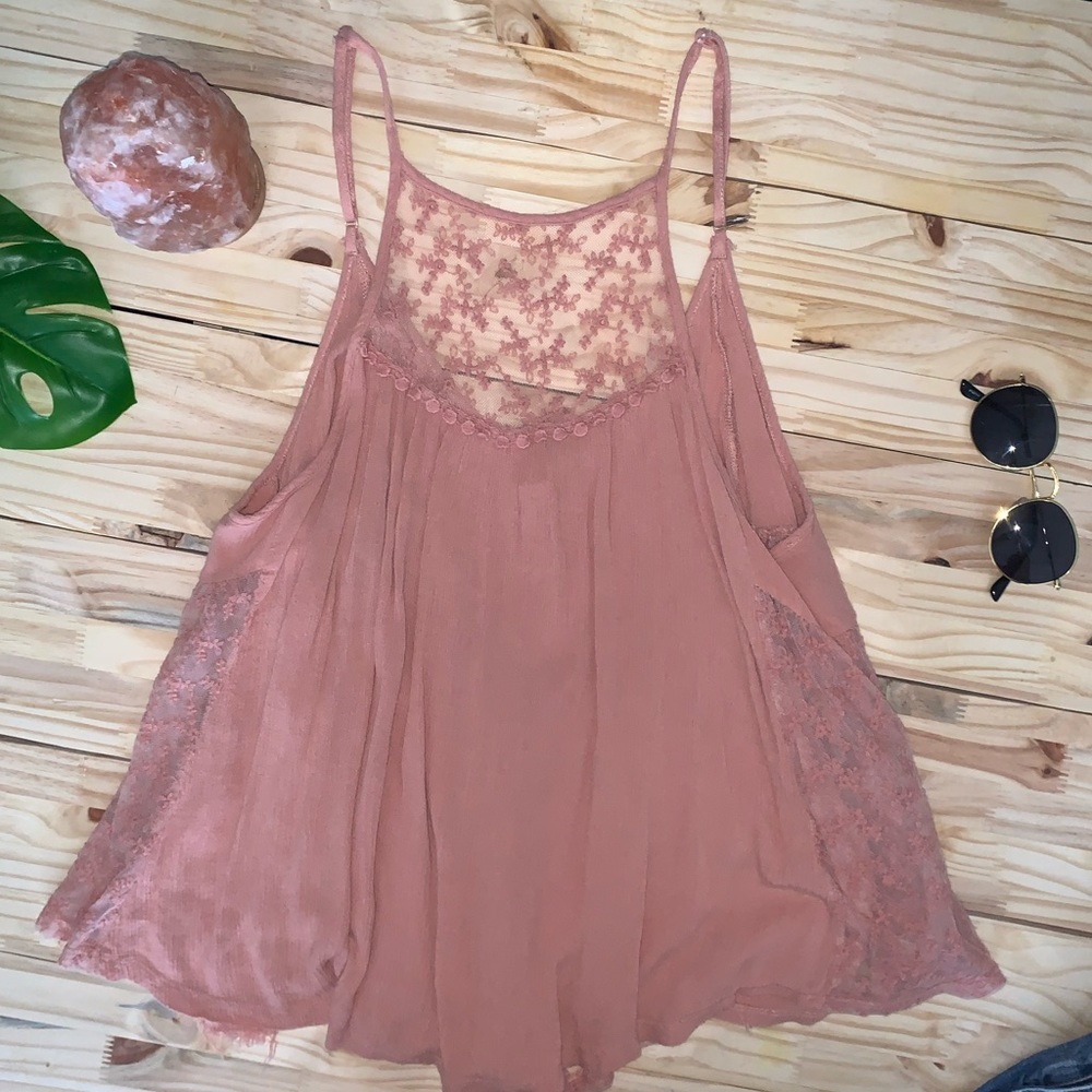 •CLOVER+SCOUT• medium• blush flowy top
